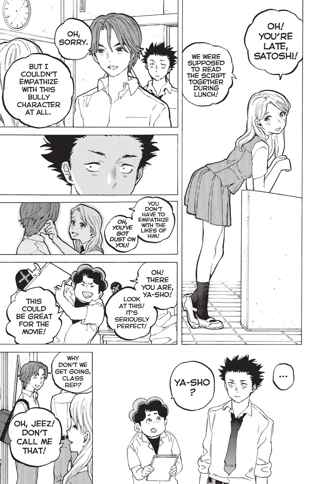 Read A Silent Voice ENGLISH Manga Online