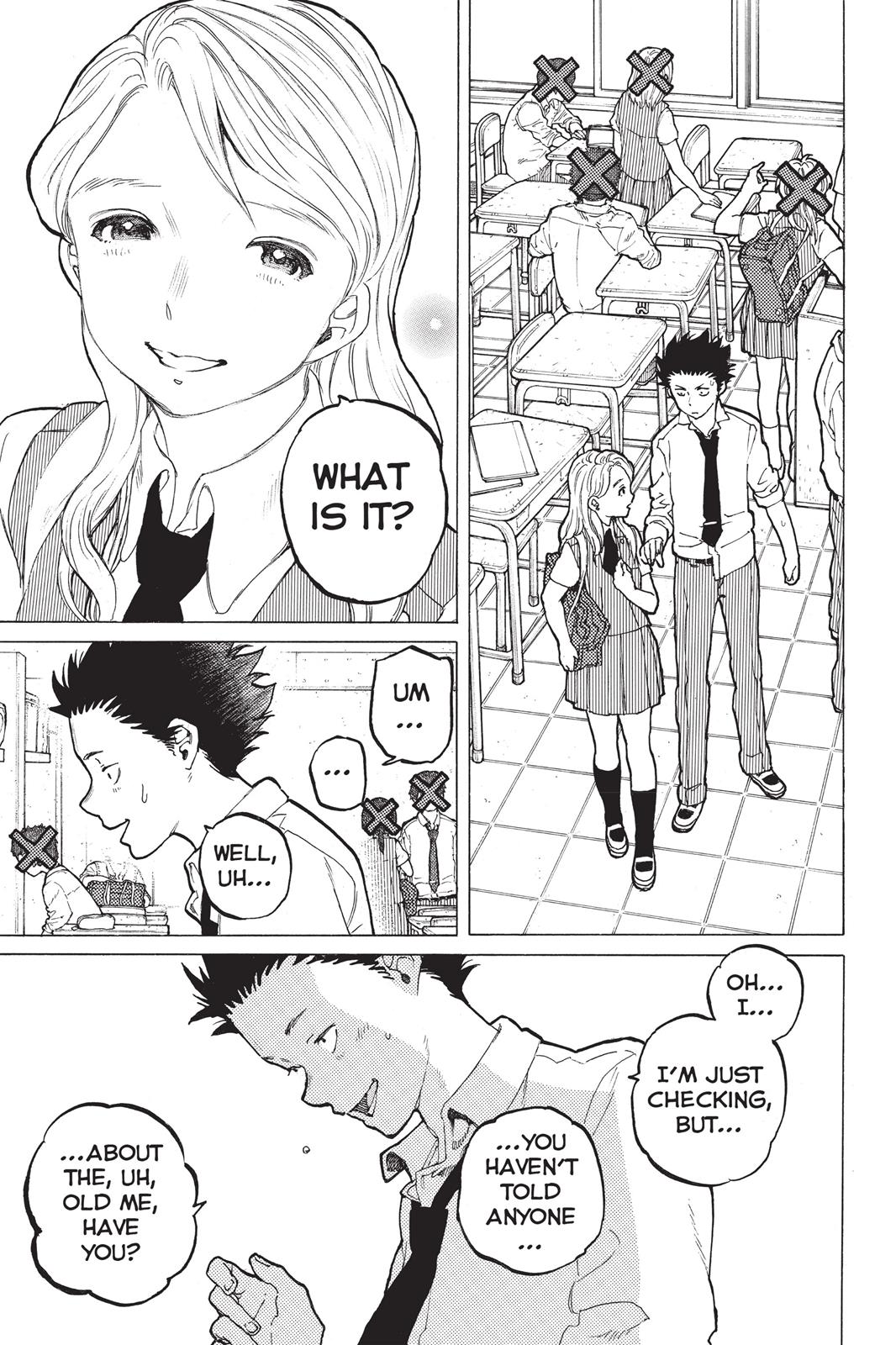 Read A Silent Voice ENGLISH Manga Online