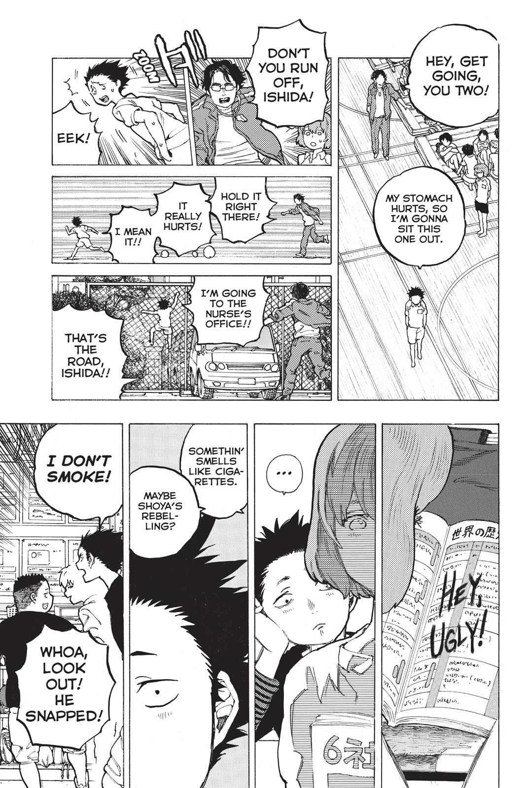 Read A Silent Voice ENGLISH Manga Online