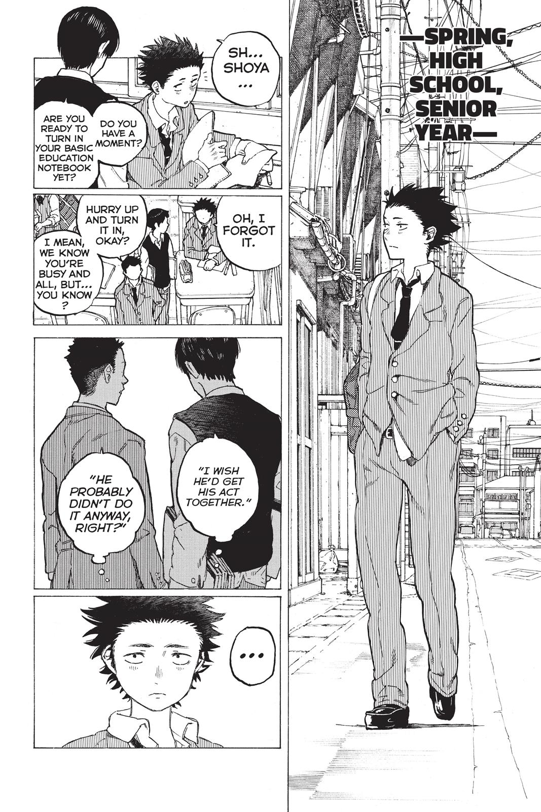 Read A Silent Voice ENGLISH Manga Online