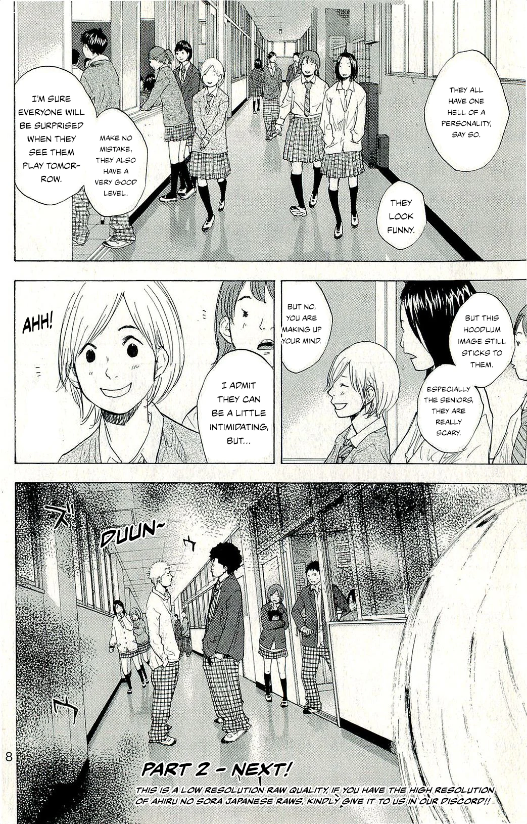 Read Ahiru no Sora ENGLISH Manga Online