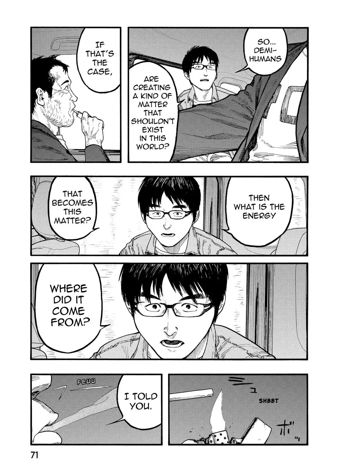 Read Ajin_ Demi-Human ENGLISH Manga Online