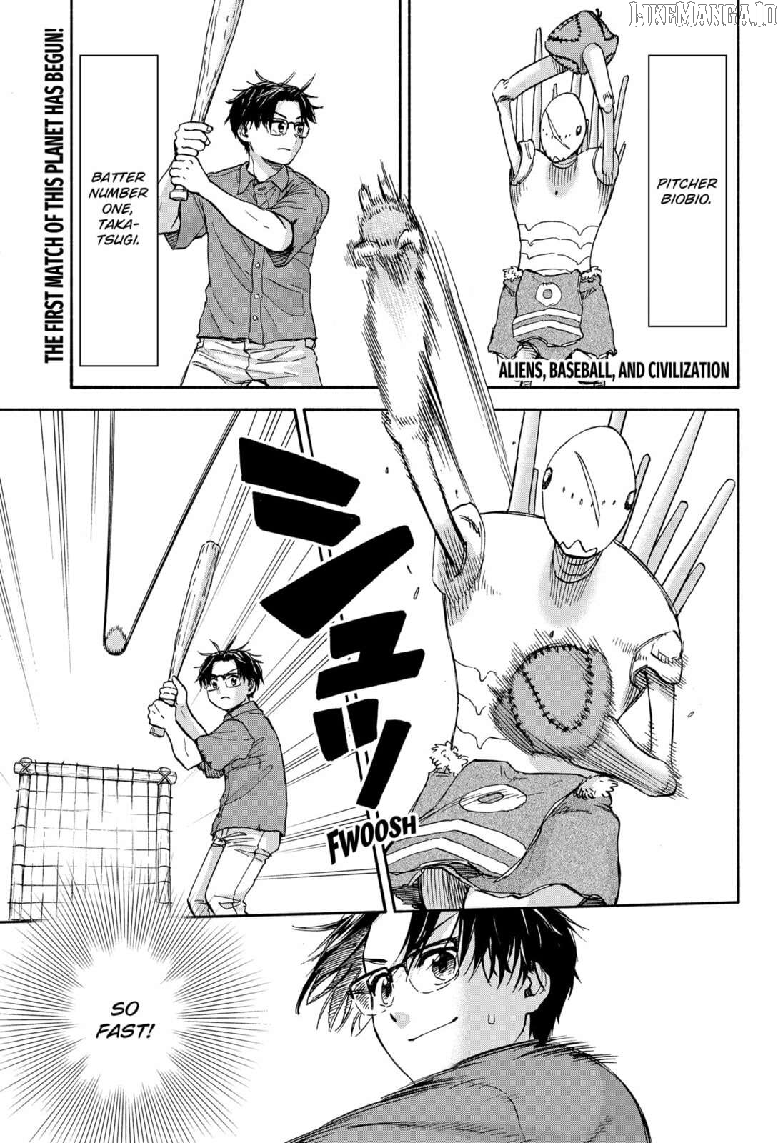 Read Aliens, Baseball, and Civilization ENGLISH Manga Online