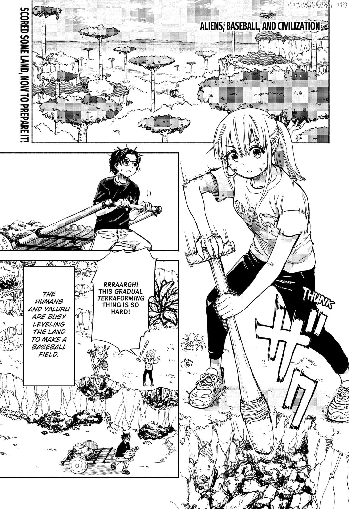 Read Aliens, Baseball, and Civilization ENGLISH Manga Online