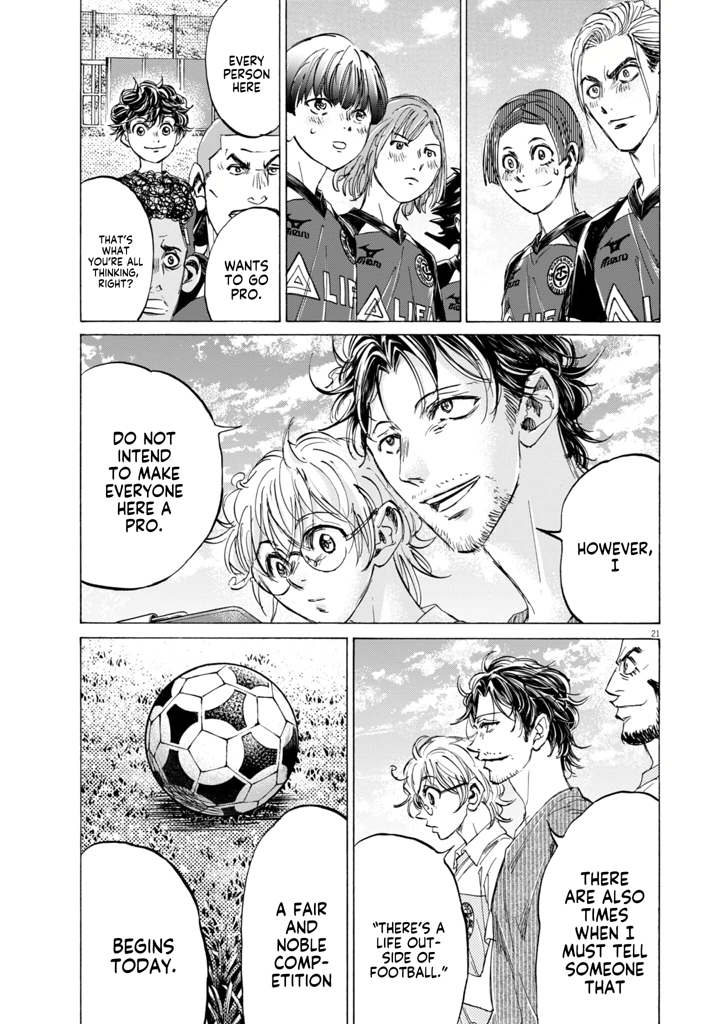 Read Ao Ashi ENGLISH Manga Online