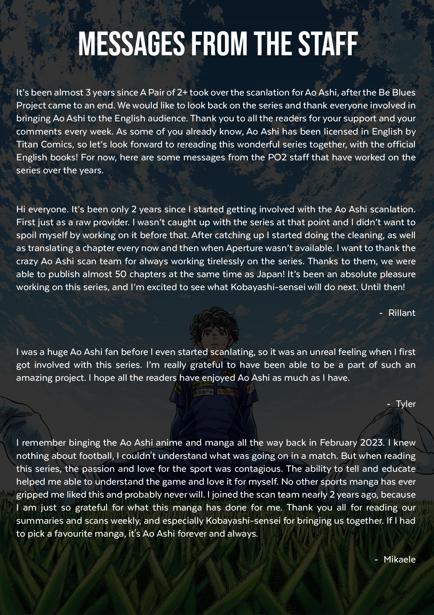 Read Ao Ashi ENGLISH Manga Online