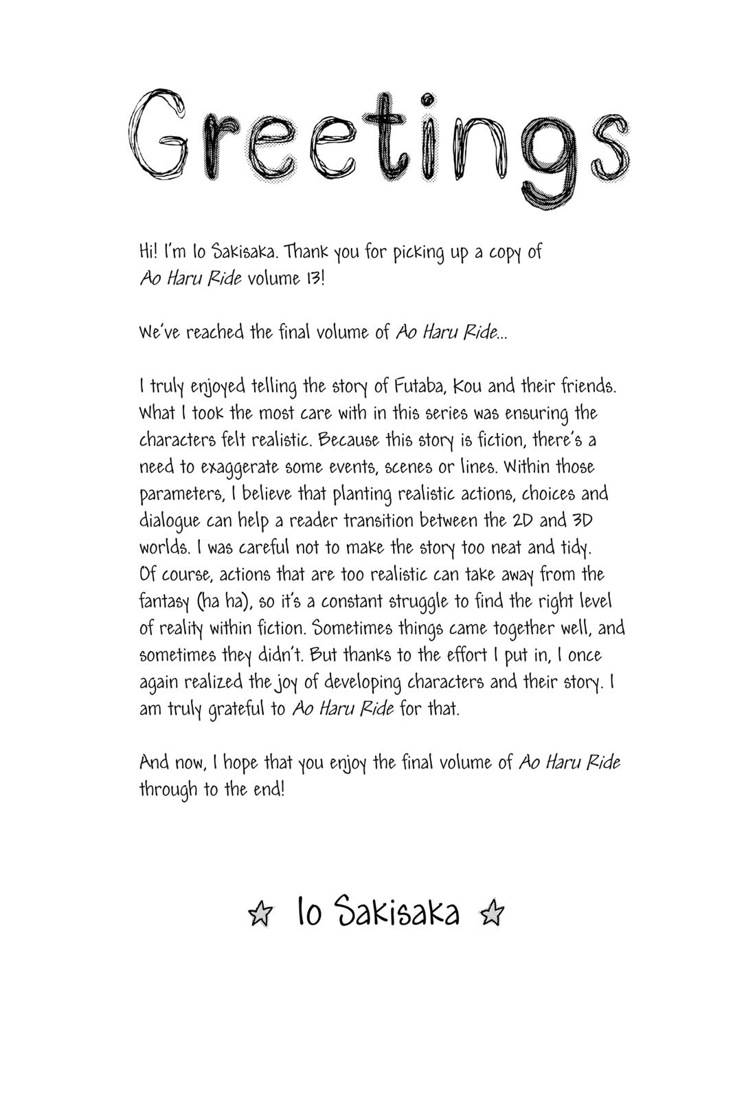 Read Ao Haru Ride ENGLISH Manga Online