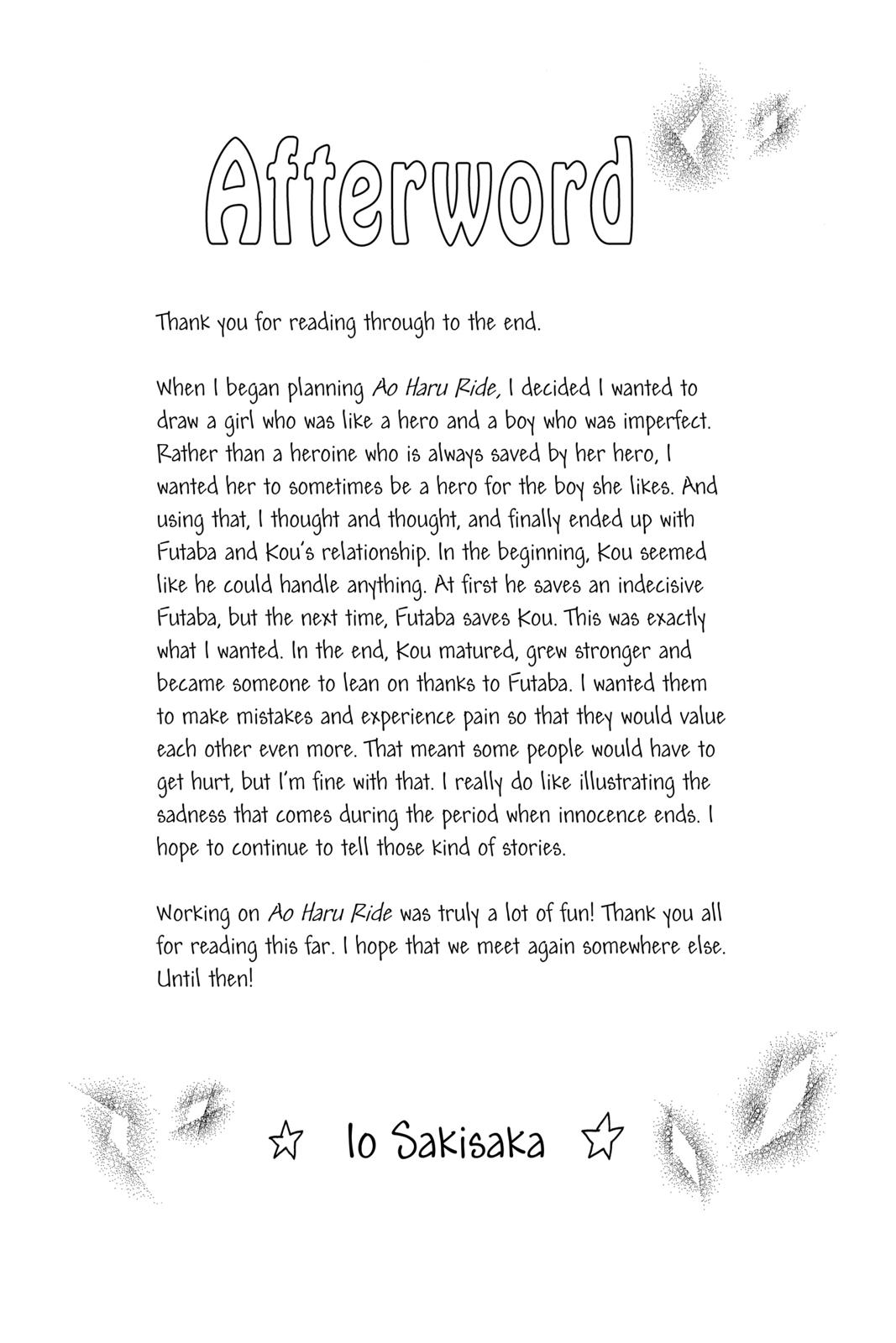 Read Ao Haru Ride ENGLISH Manga Online