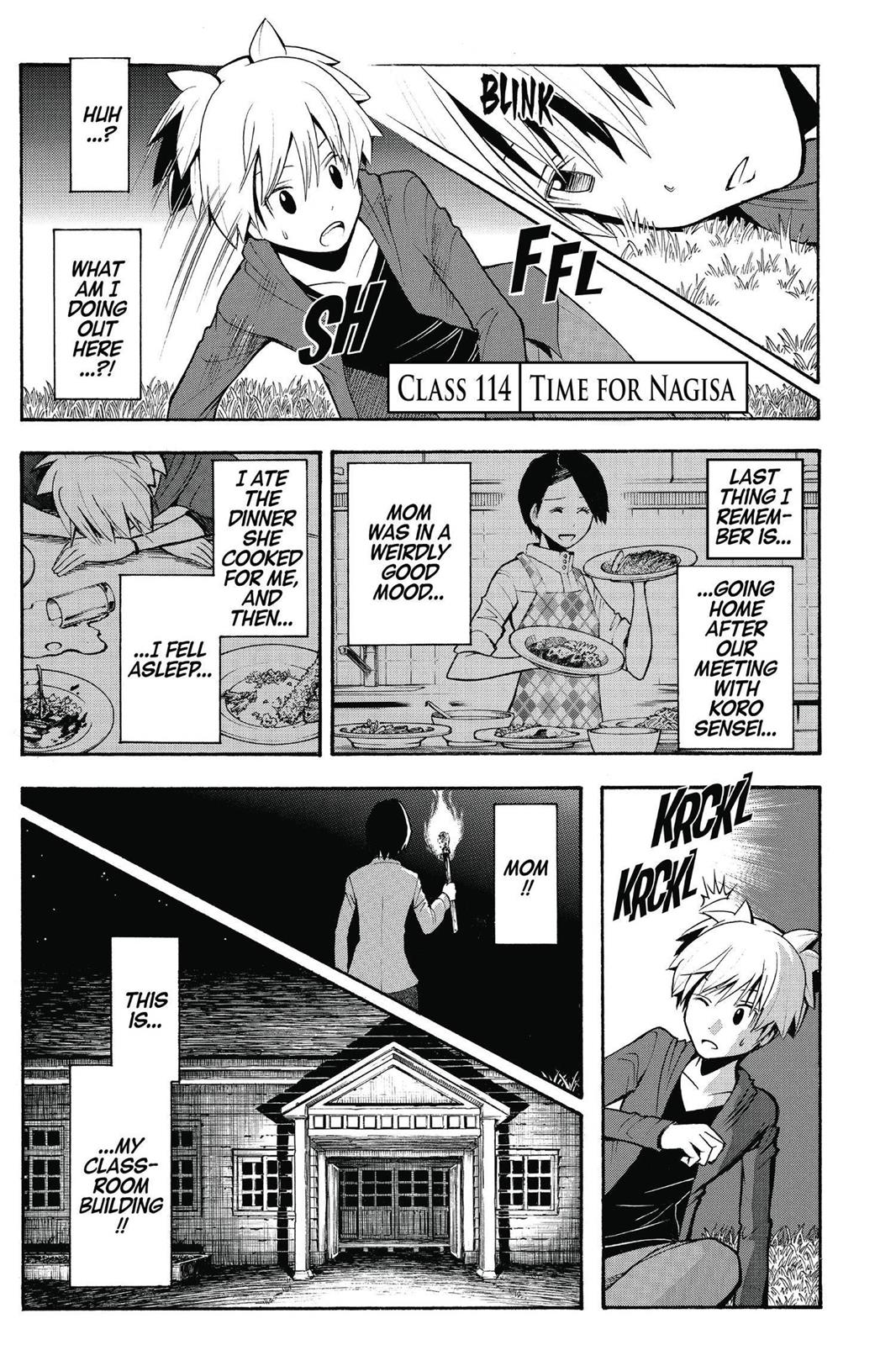 Read Assassination Classroom ENGLISH Manga Online