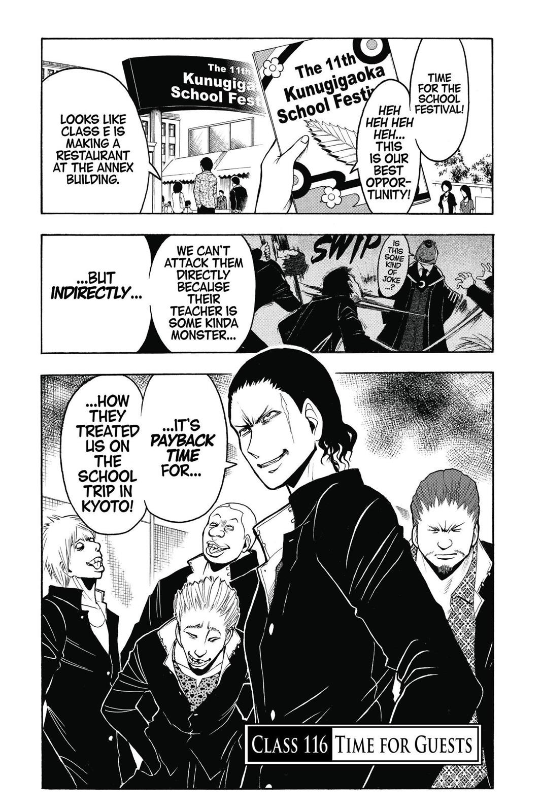 Read Assassination Classroom ENGLISH Manga Online