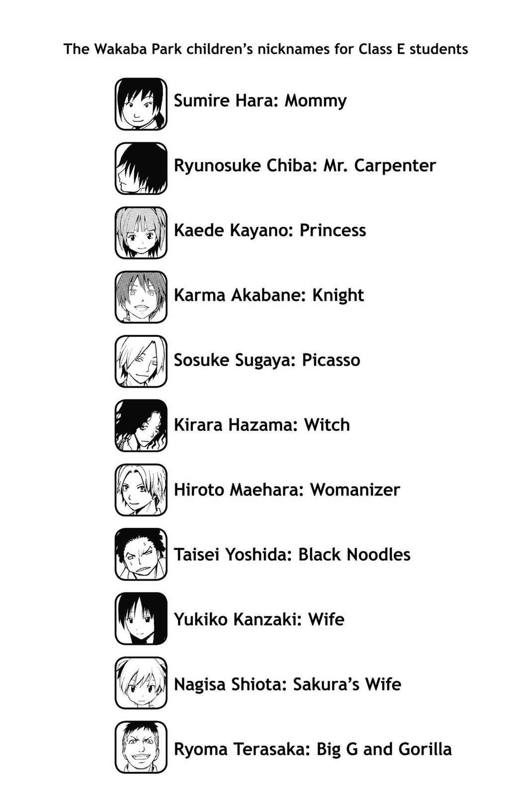 Read Assassination Classroom ENGLISH Manga Online