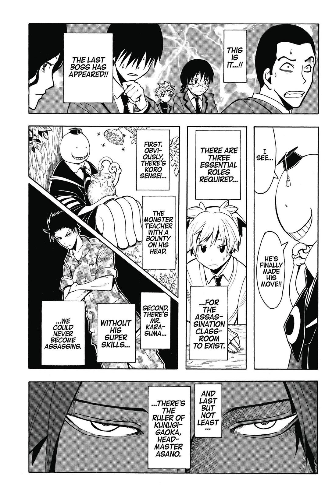 Read Assassination Classroom ENGLISH Manga Online