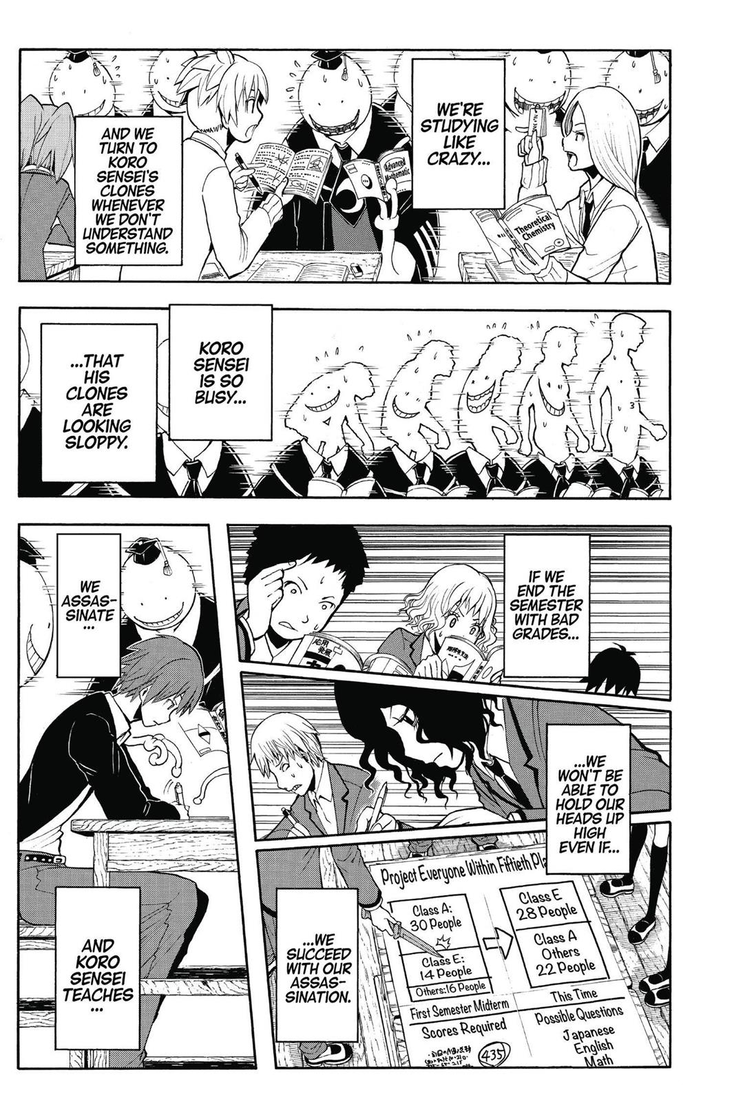 Read Assassination Classroom ENGLISH Manga Online
