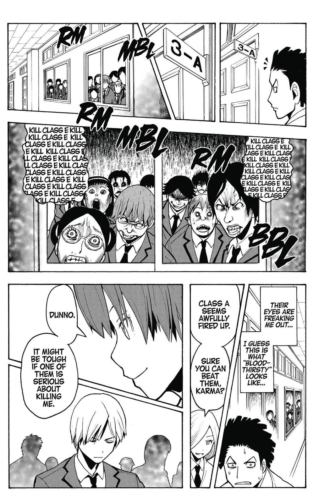 Read Assassination Classroom ENGLISH Manga Online