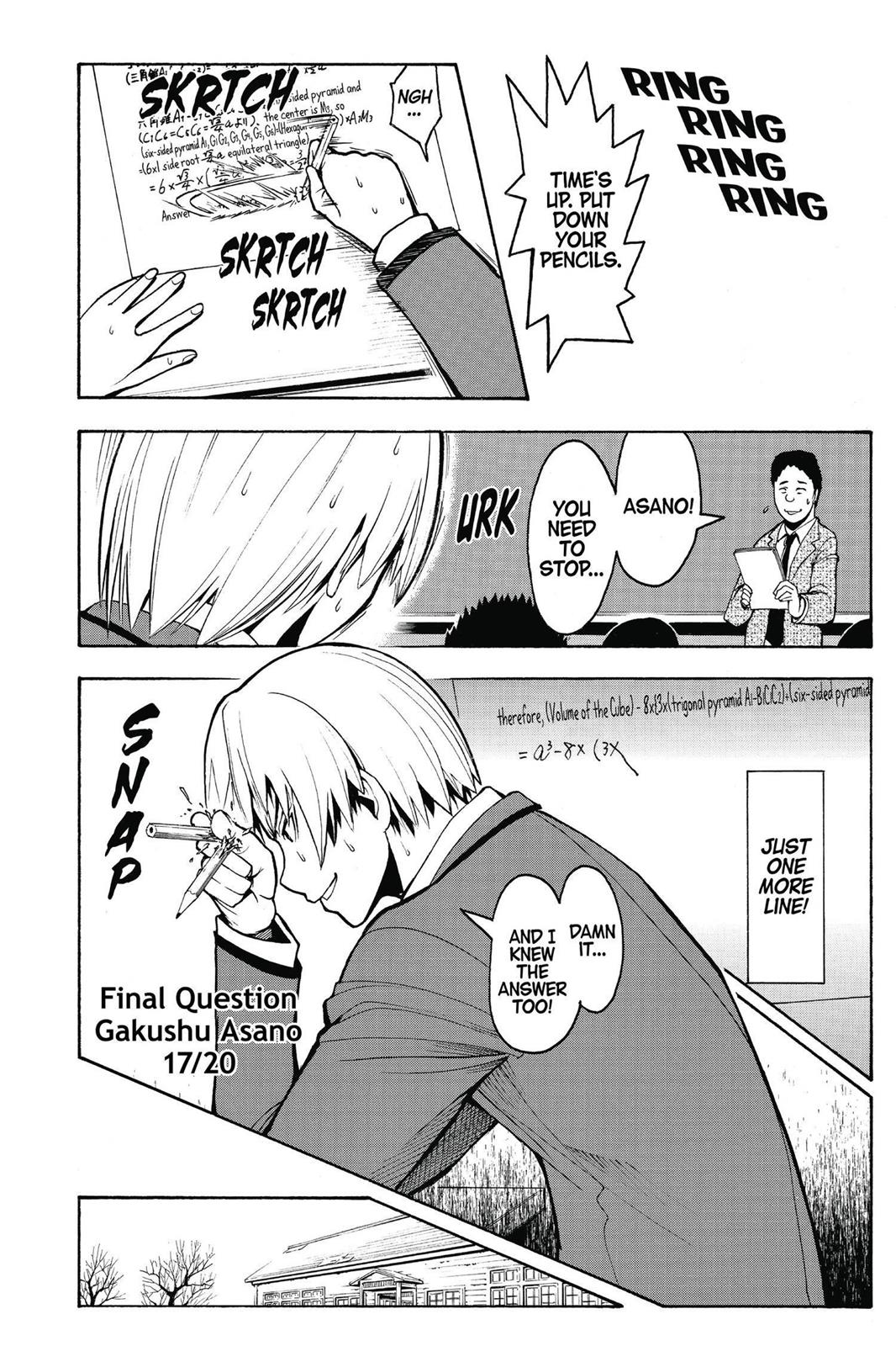 Read Assassination Classroom ENGLISH Manga Online