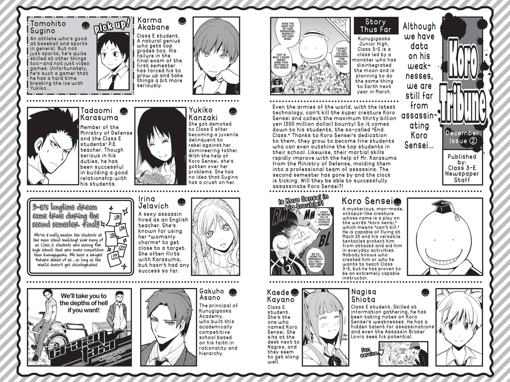 Read Assassination Classroom ENGLISH Manga Online