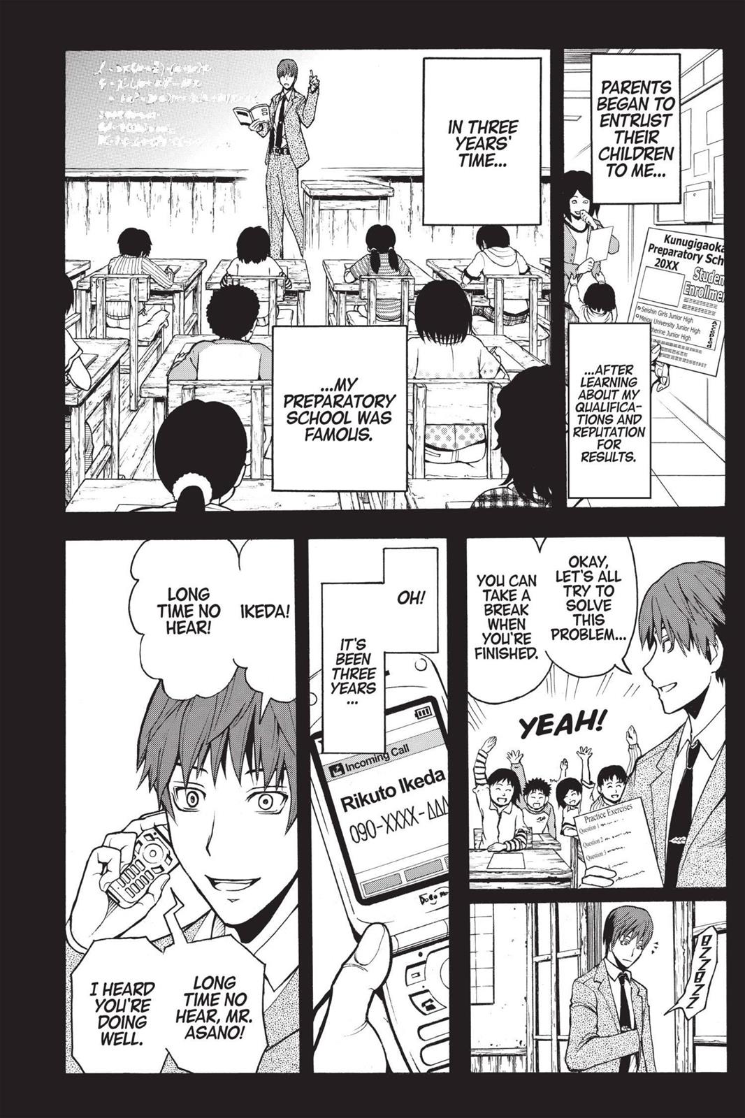 Read Assassination Classroom ENGLISH Manga Online