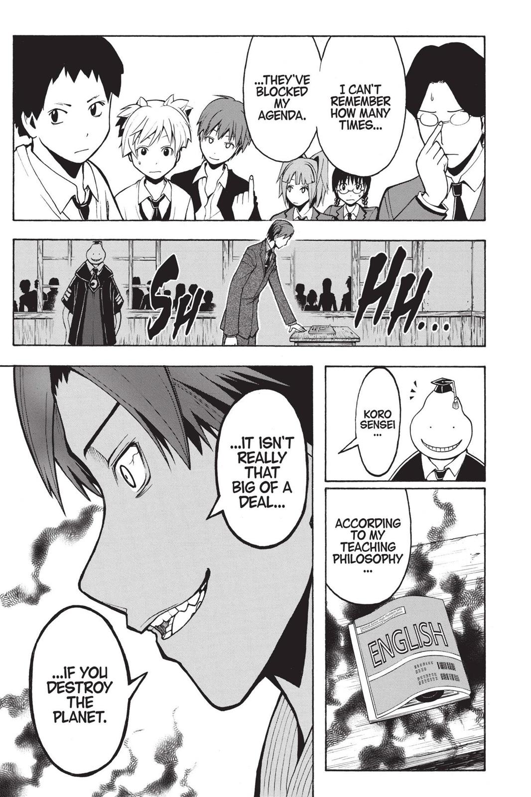 Read Assassination Classroom ENGLISH Manga Online