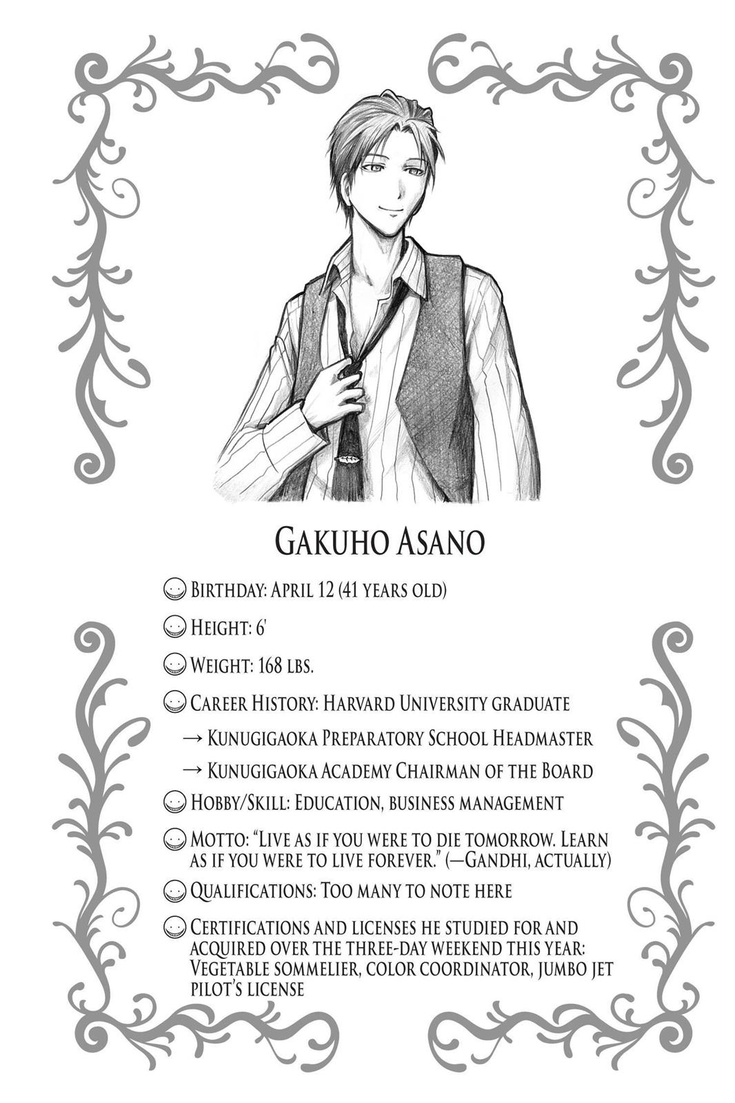 Read Assassination Classroom ENGLISH Manga Online