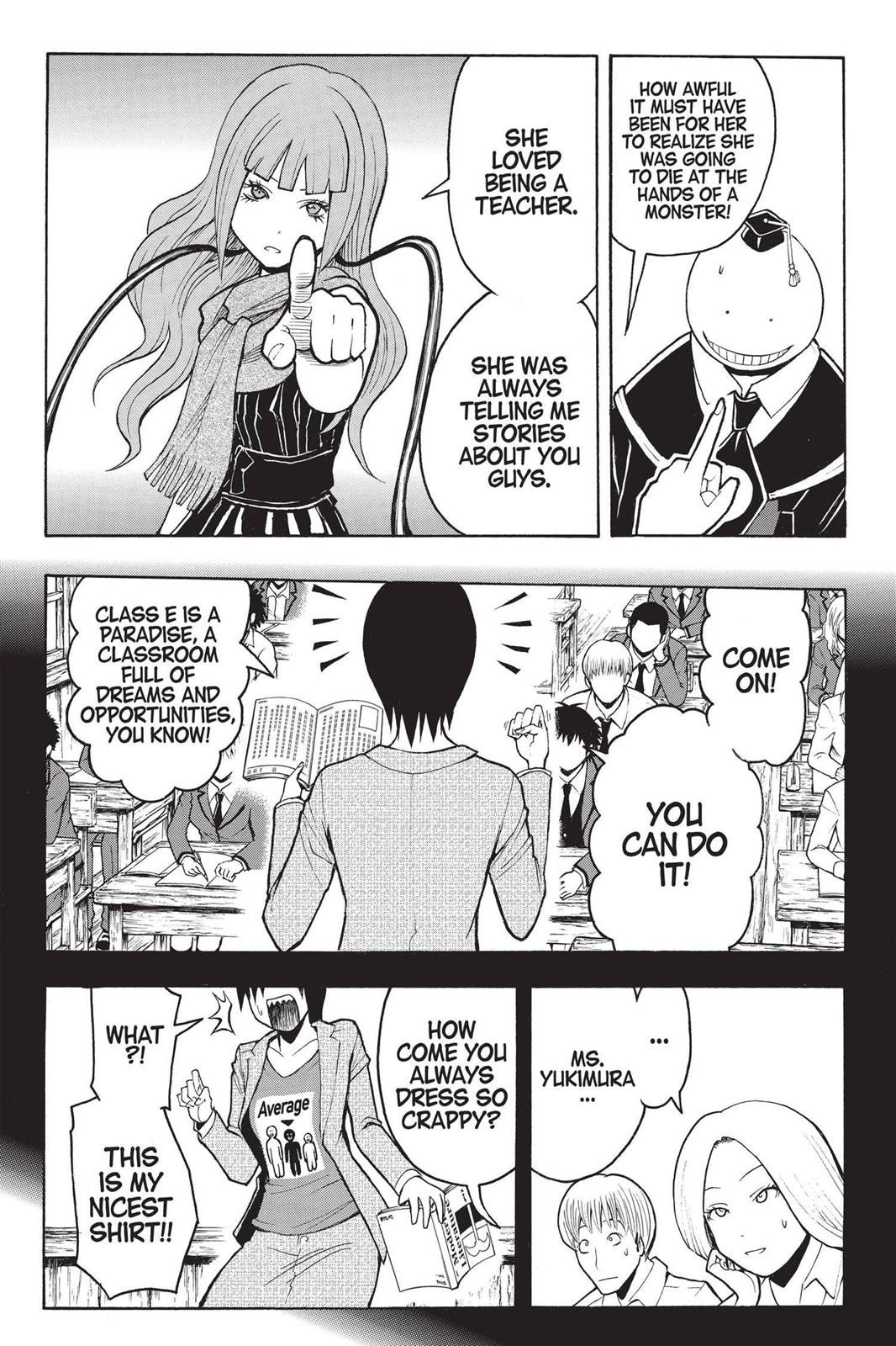 Read Assassination Classroom ENGLISH Manga Online