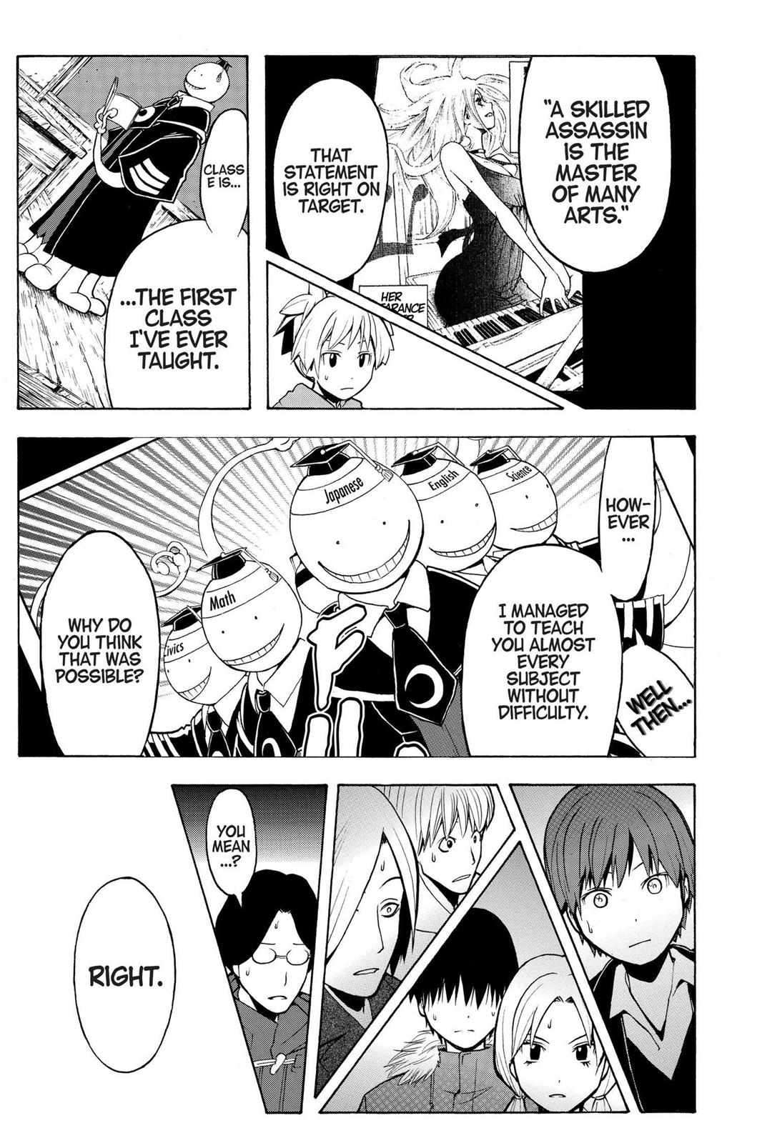 Read Assassination Classroom ENGLISH Manga Online