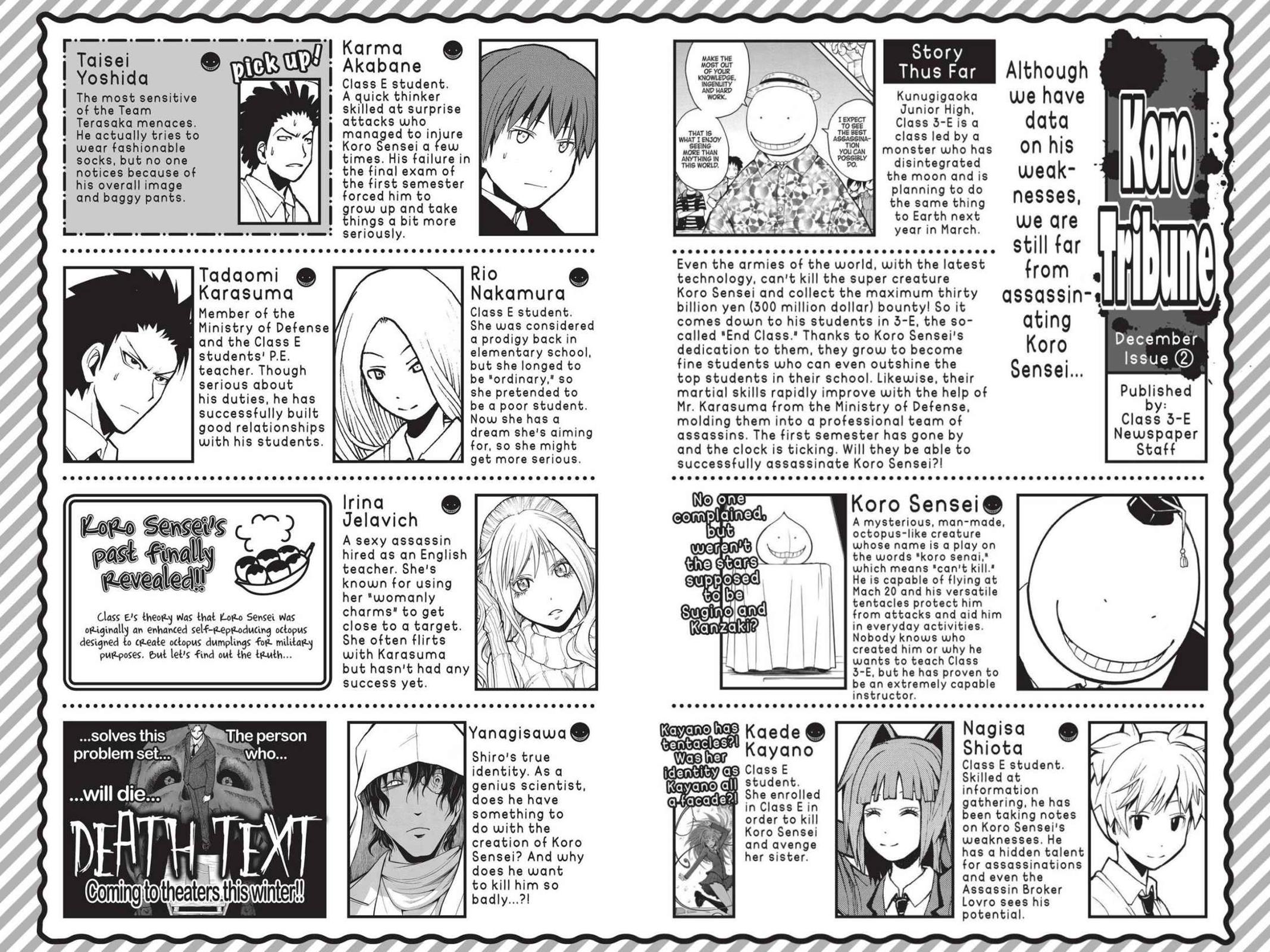 Read Assassination Classroom ENGLISH Manga Online