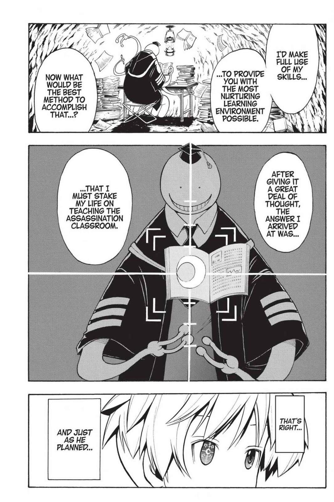 Read Assassination Classroom ENGLISH Manga Online