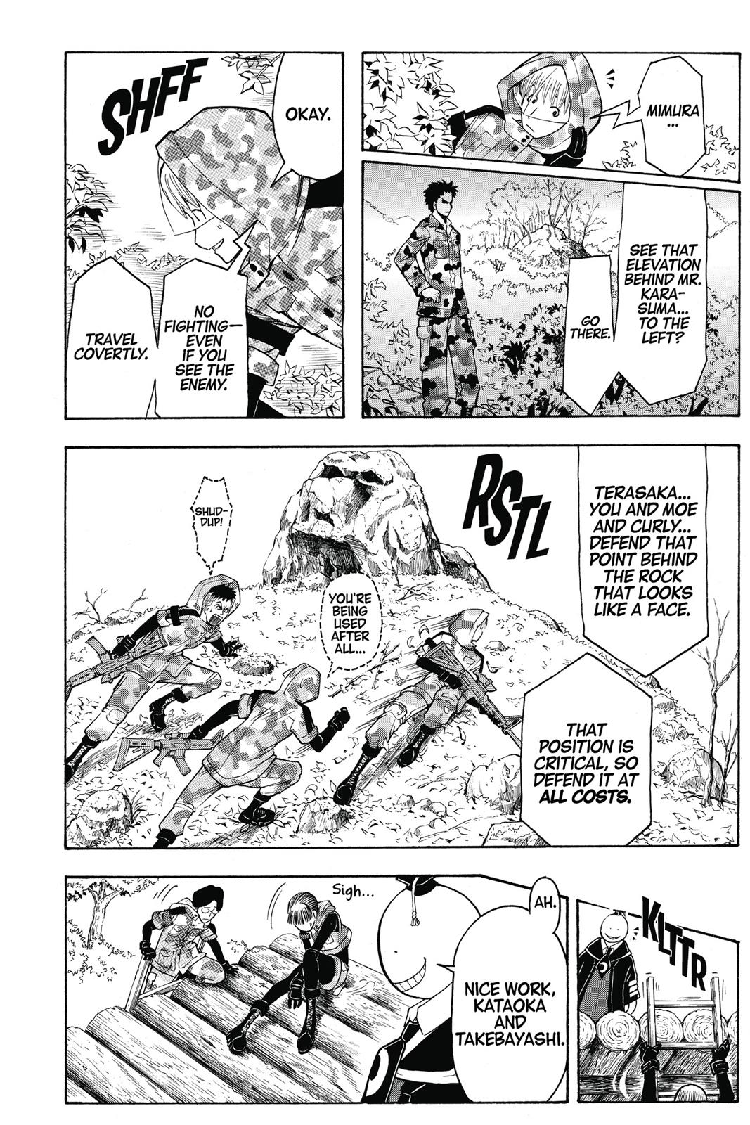 Read Assassination Classroom ENGLISH Manga Online