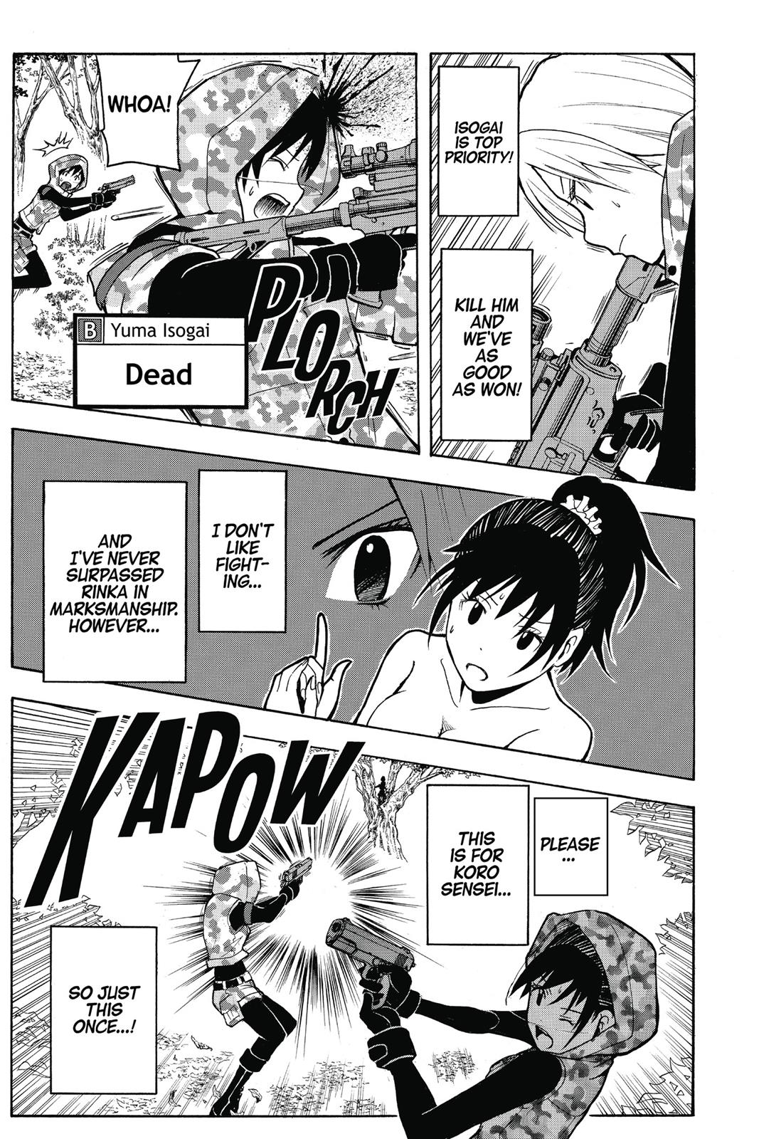 Read Assassination Classroom ENGLISH Manga Online