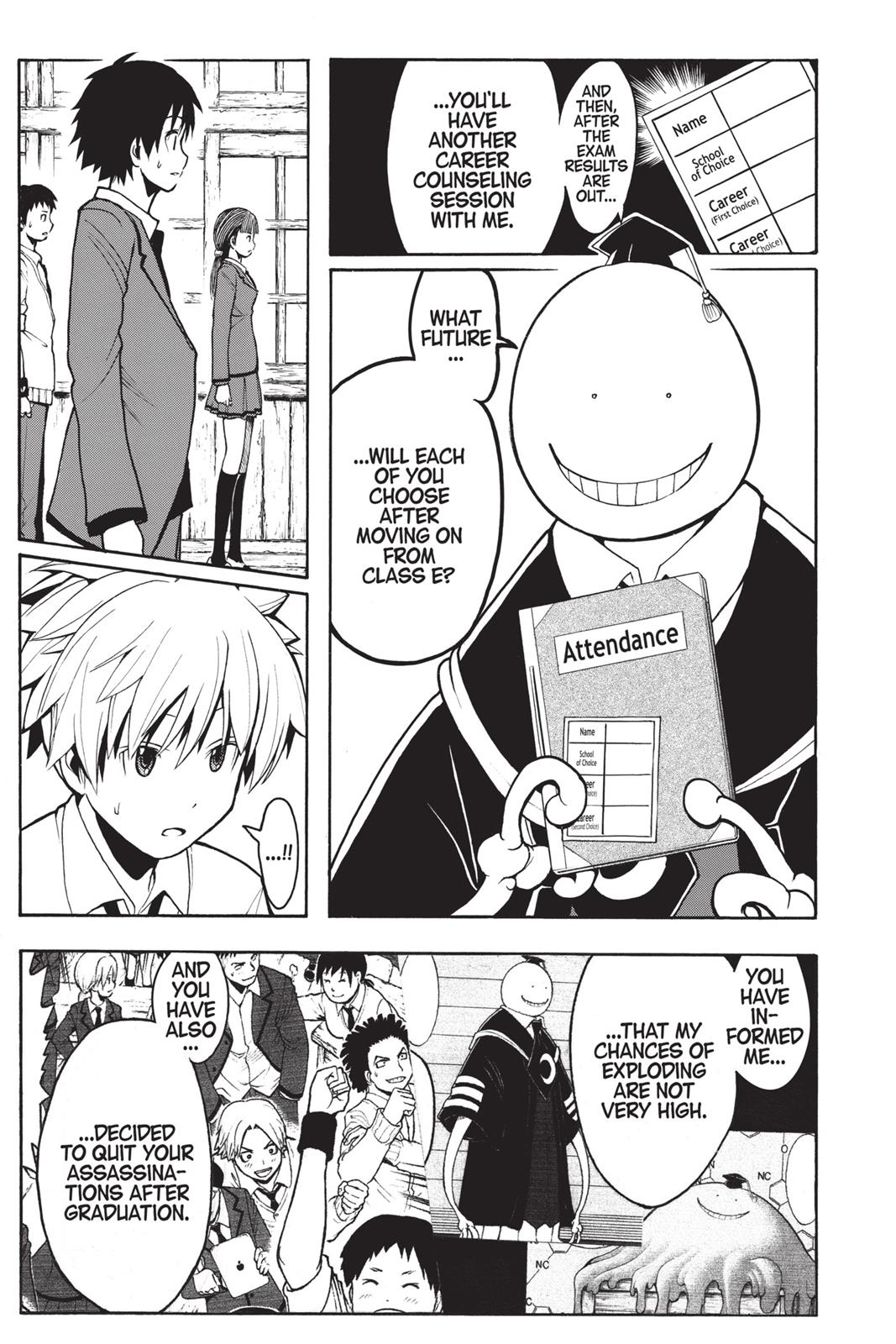 Read Assassination Classroom ENGLISH Manga Online