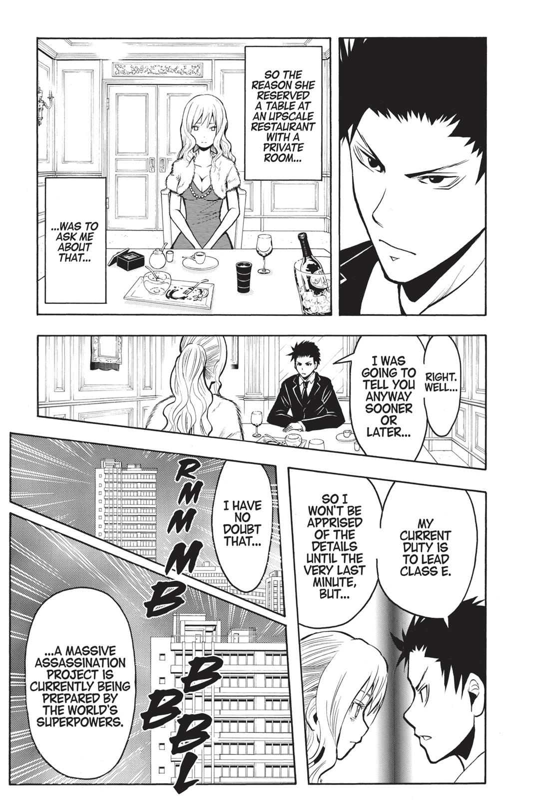 Read Assassination Classroom ENGLISH Manga Online