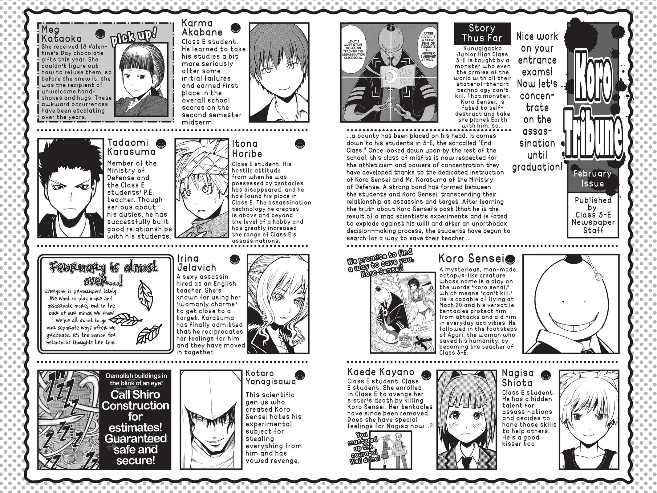 Read Assassination Classroom ENGLISH Manga Online
