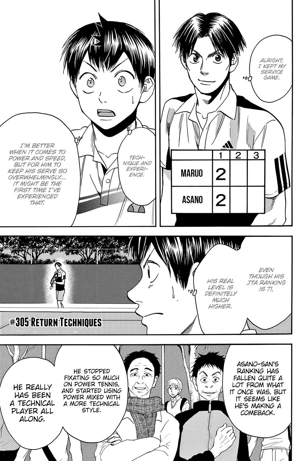 Read Baby Steps ENGLISH Manga Online