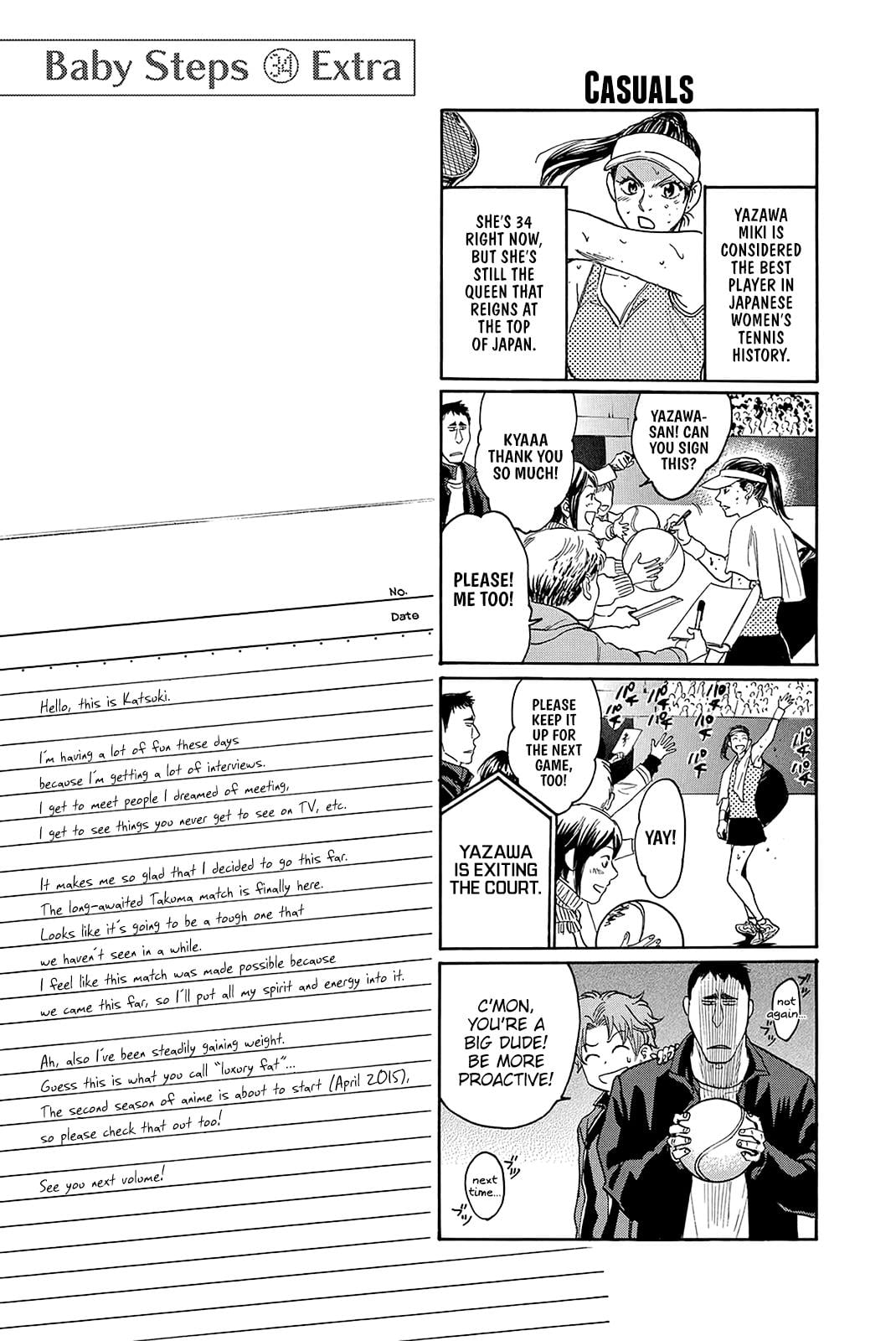 Read Baby Steps ENGLISH Manga Online