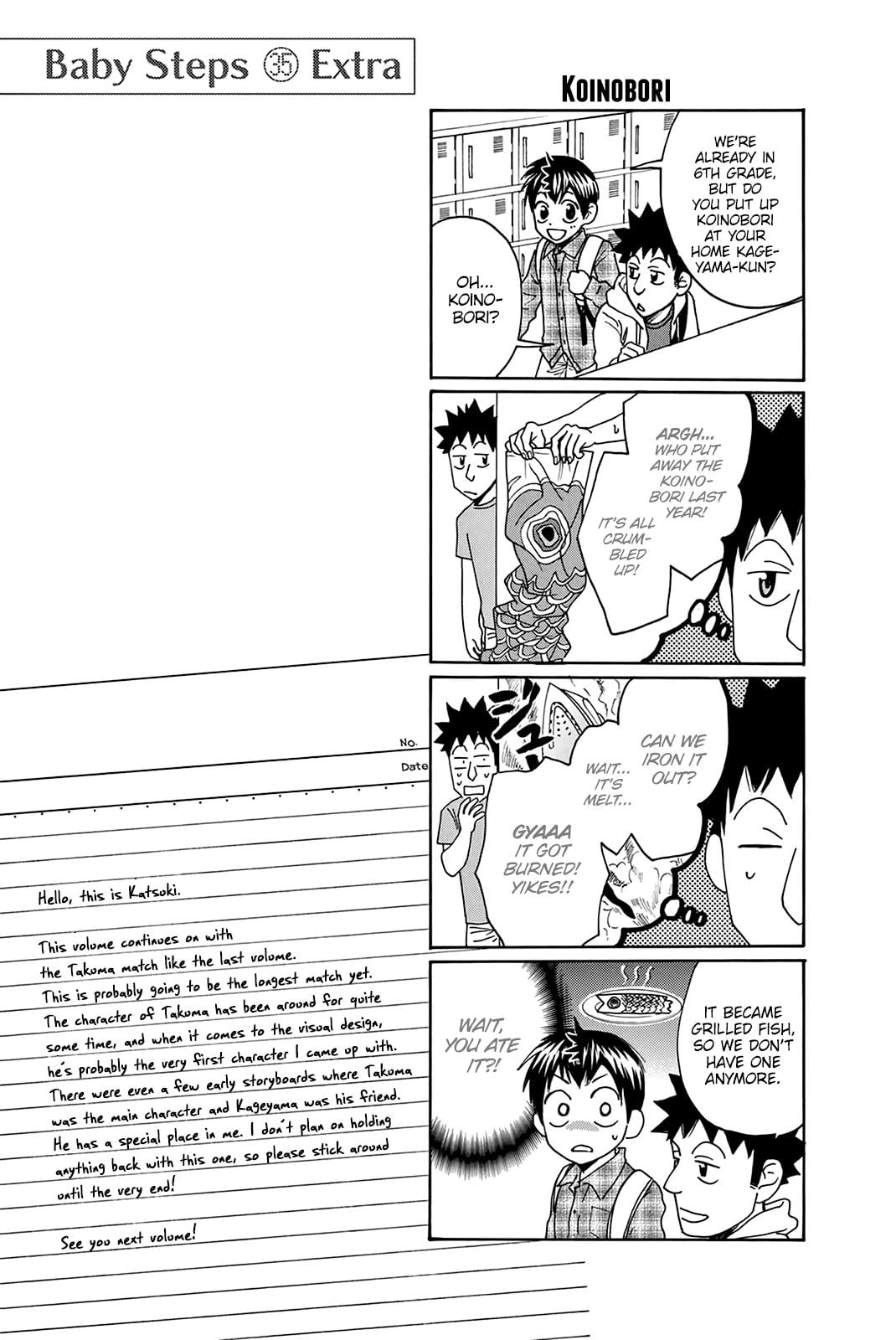 Read Baby Steps ENGLISH Manga Online