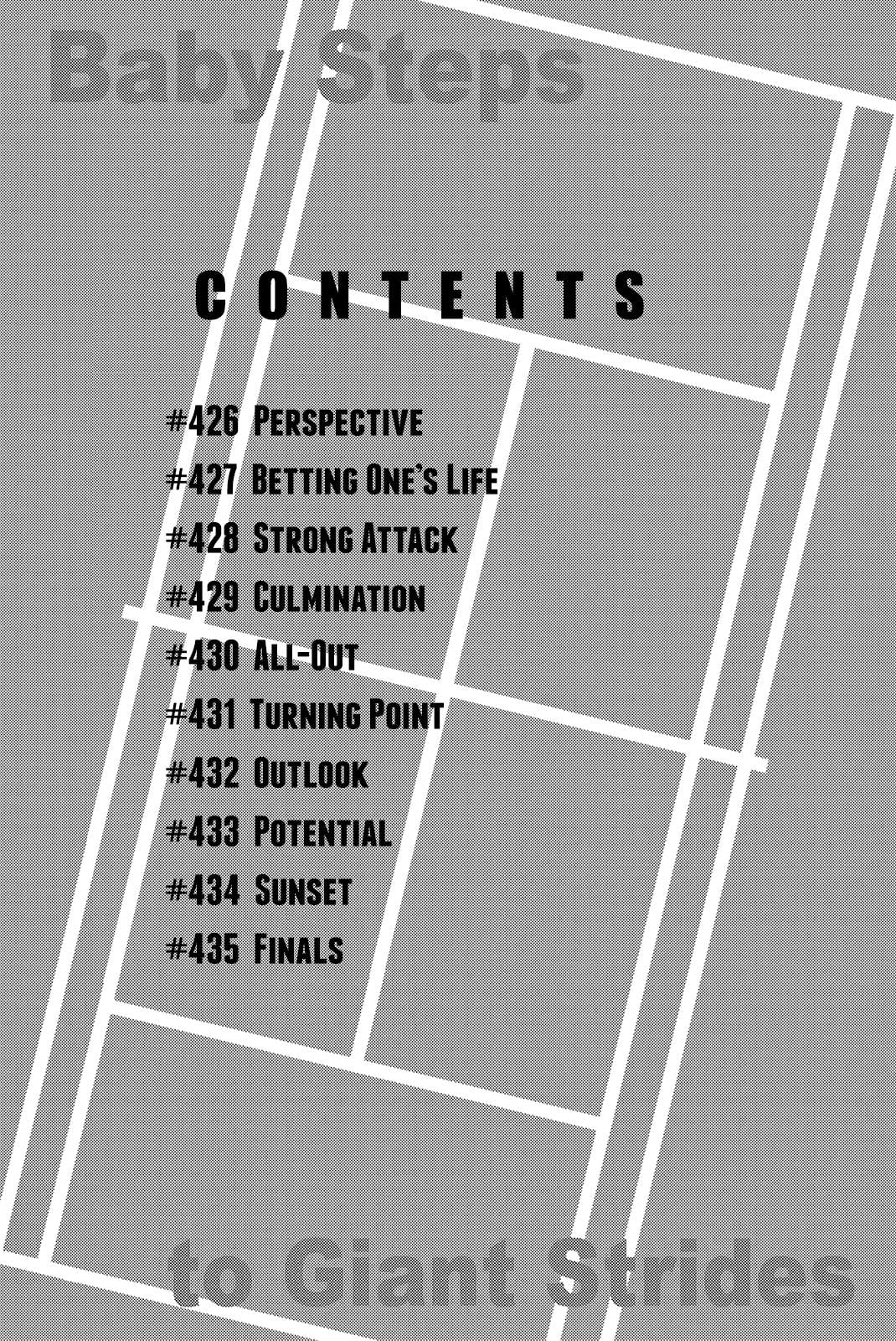 Read Baby Steps ENGLISH Manga Online