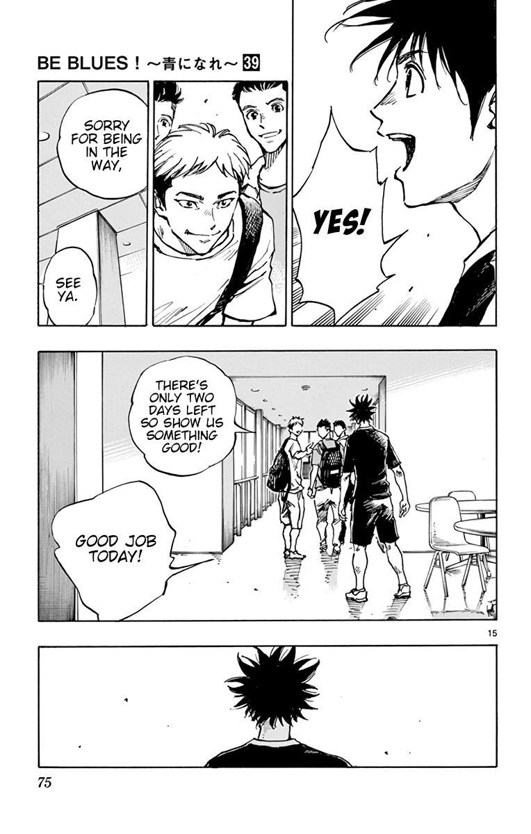 Read Be Blues! Ao ni Nare ENGLISH Manga Online