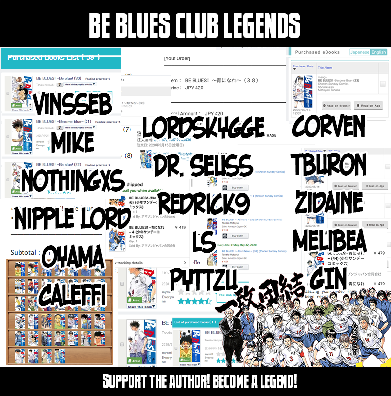 Read Be Blues! Ao ni Nare ENGLISH Manga Online