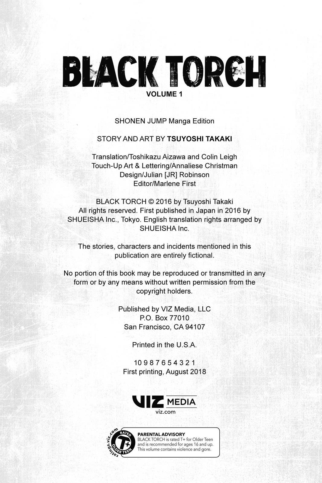 Read Black Torch ENGLISH Manga Online