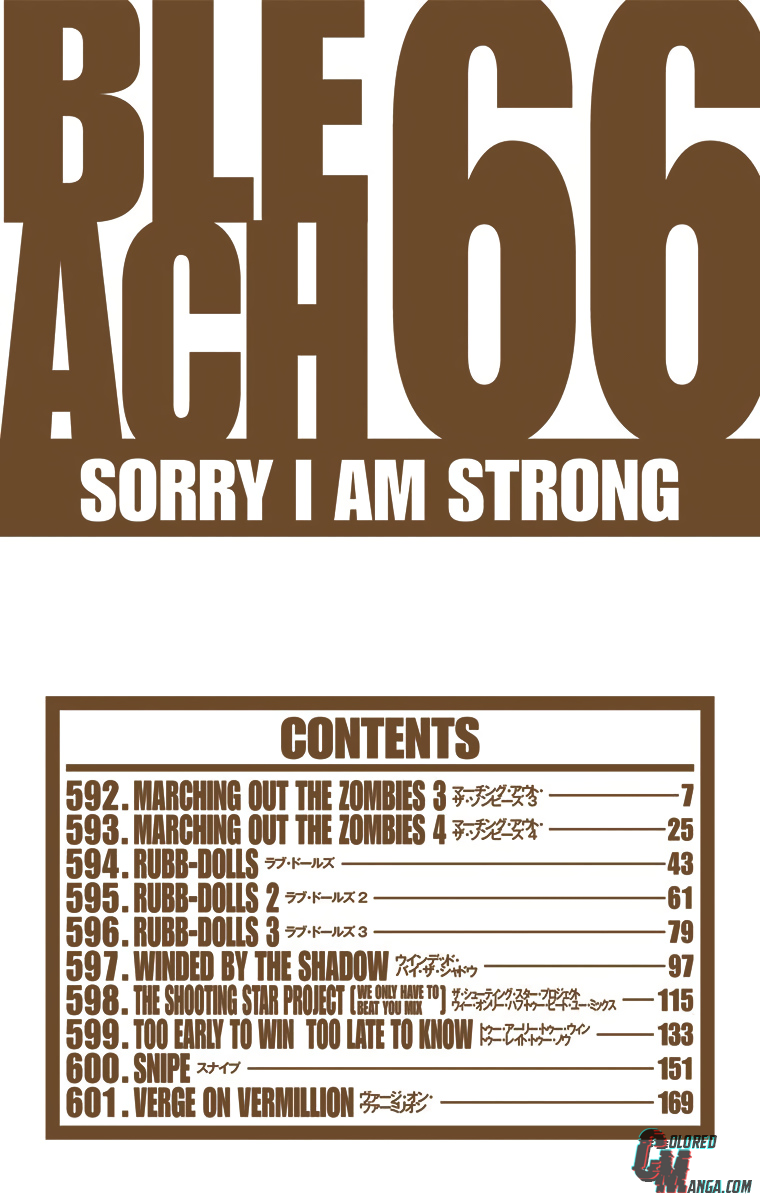 Read Bleach (Colored) ENGLISH Manga Online