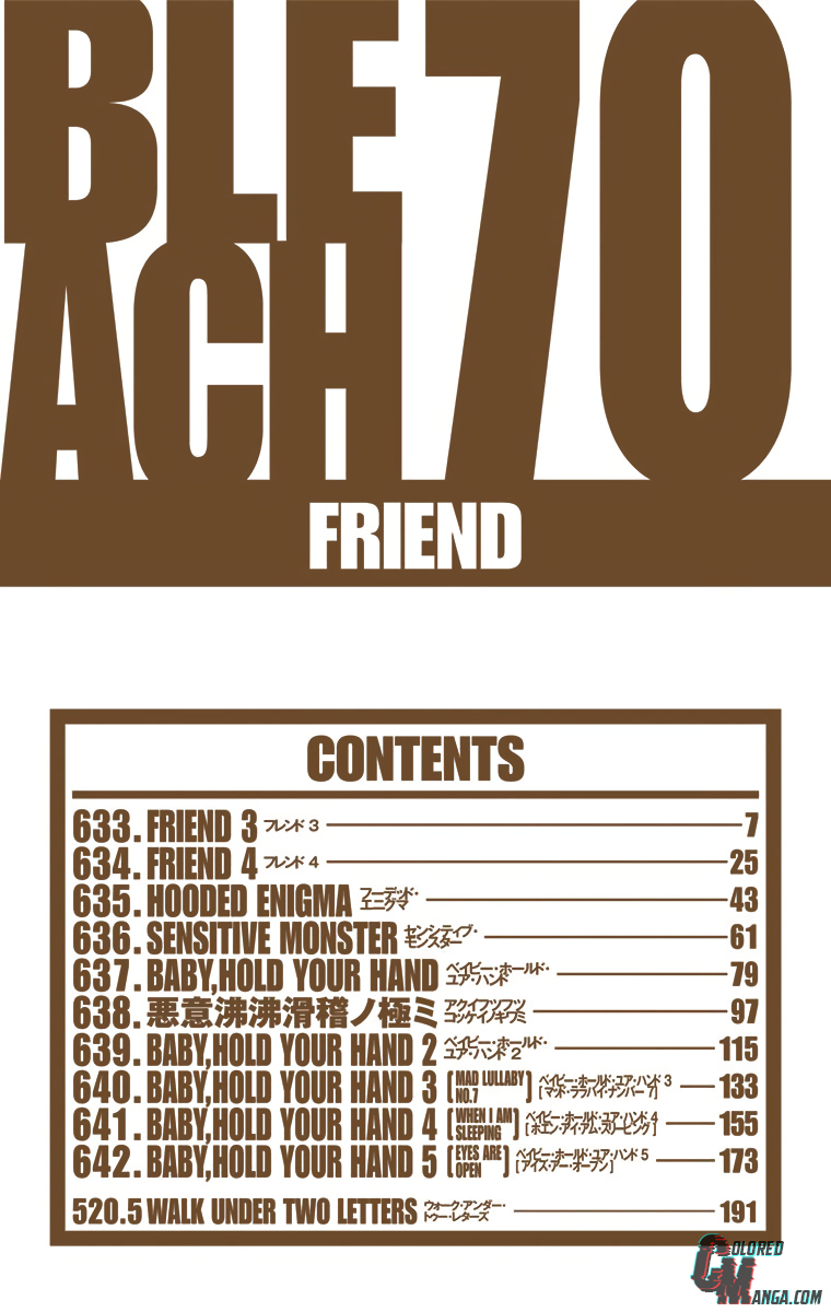 Read Bleach (Colored) ENGLISH Manga Online