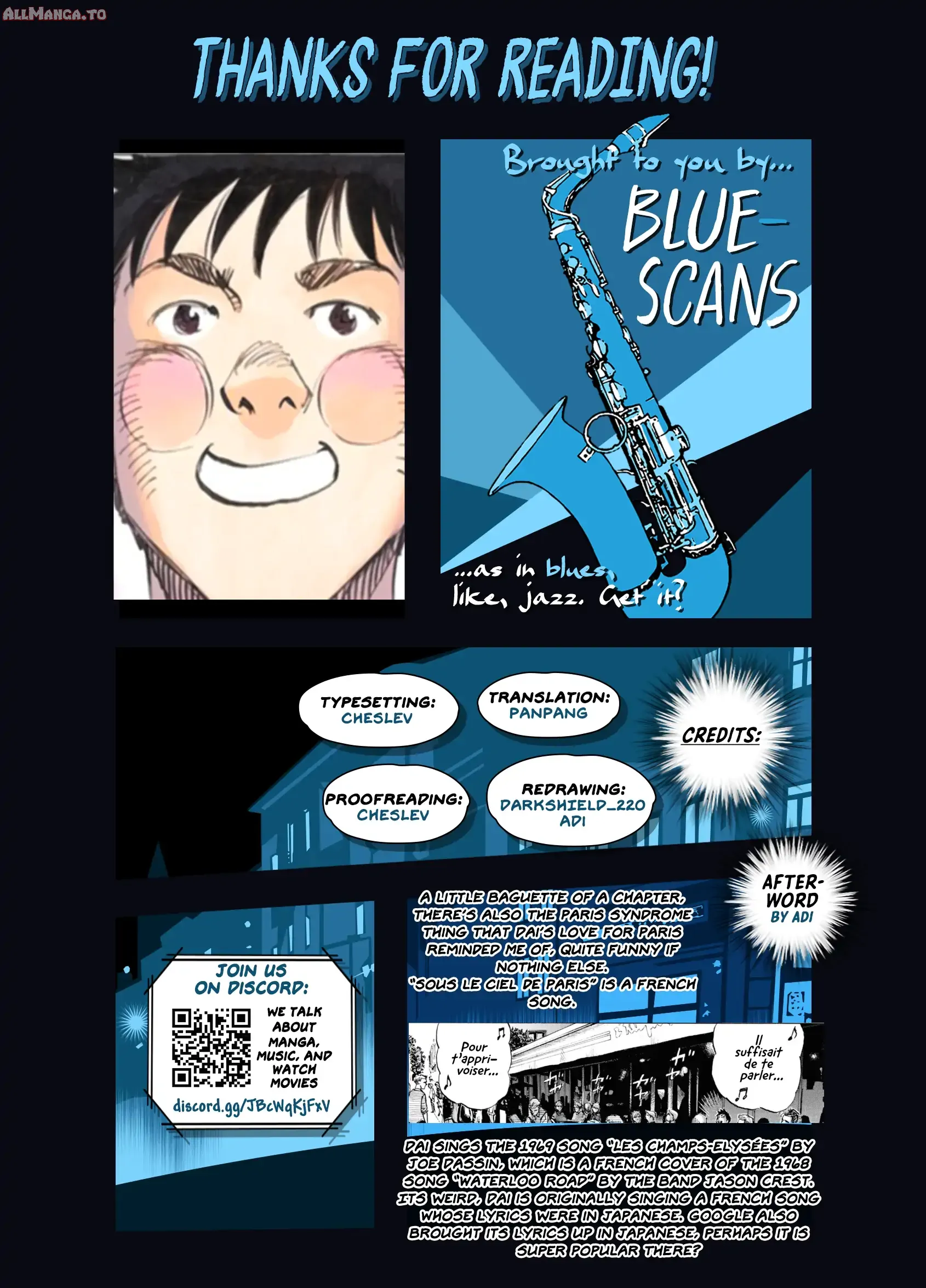Read Blue Giant Supreme ENGLISH Manga Online