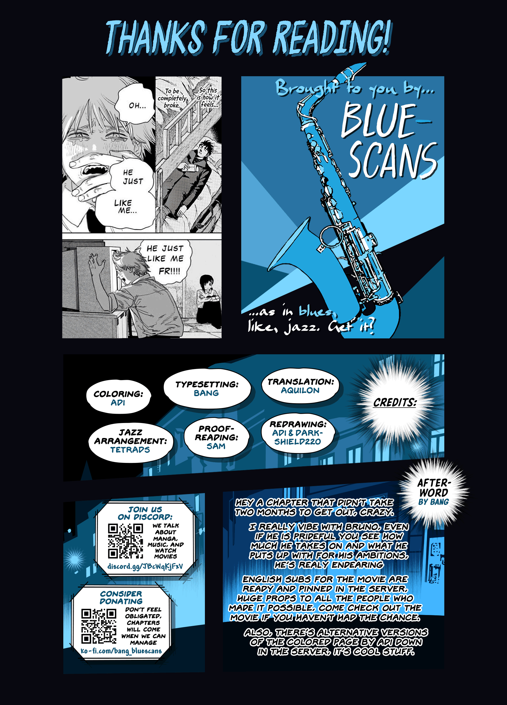 Read Blue Giant Supreme ENGLISH Manga Online