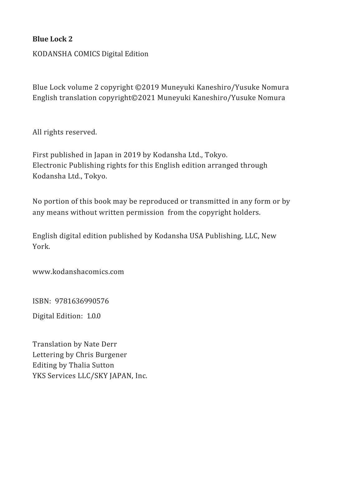 Read Blue Lock ENGLISH Manga Online