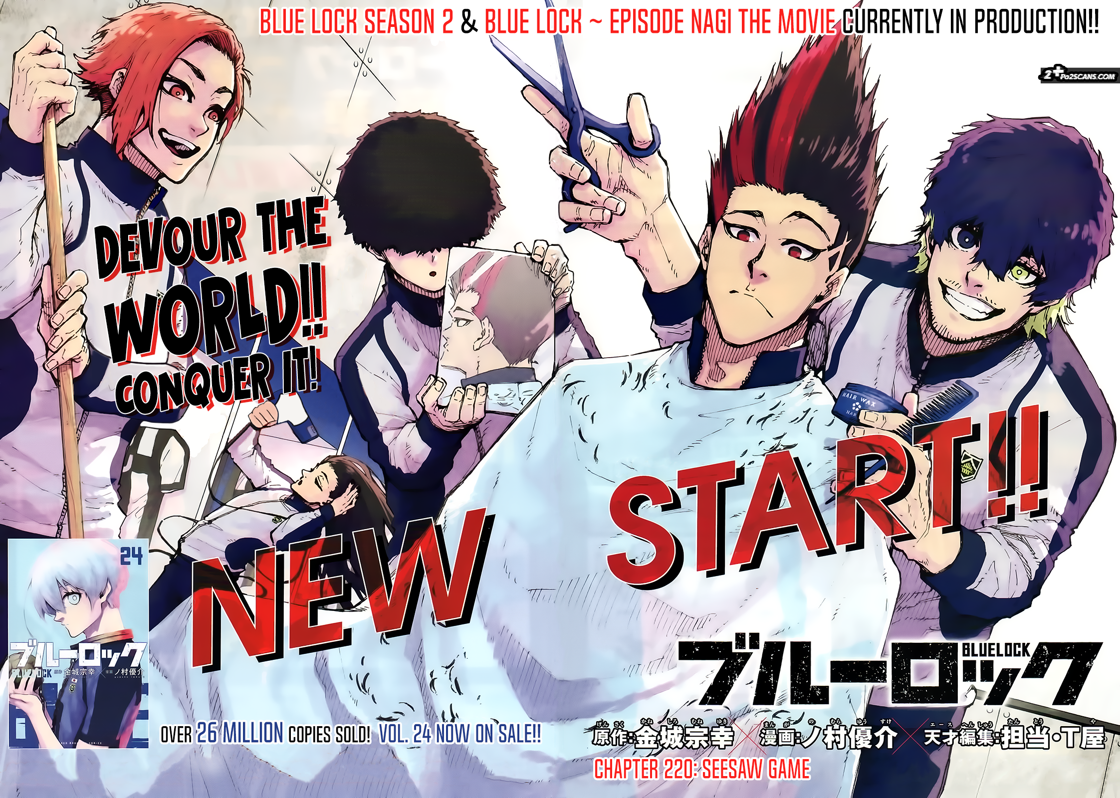 Read Blue Lock ENGLISH Manga Online