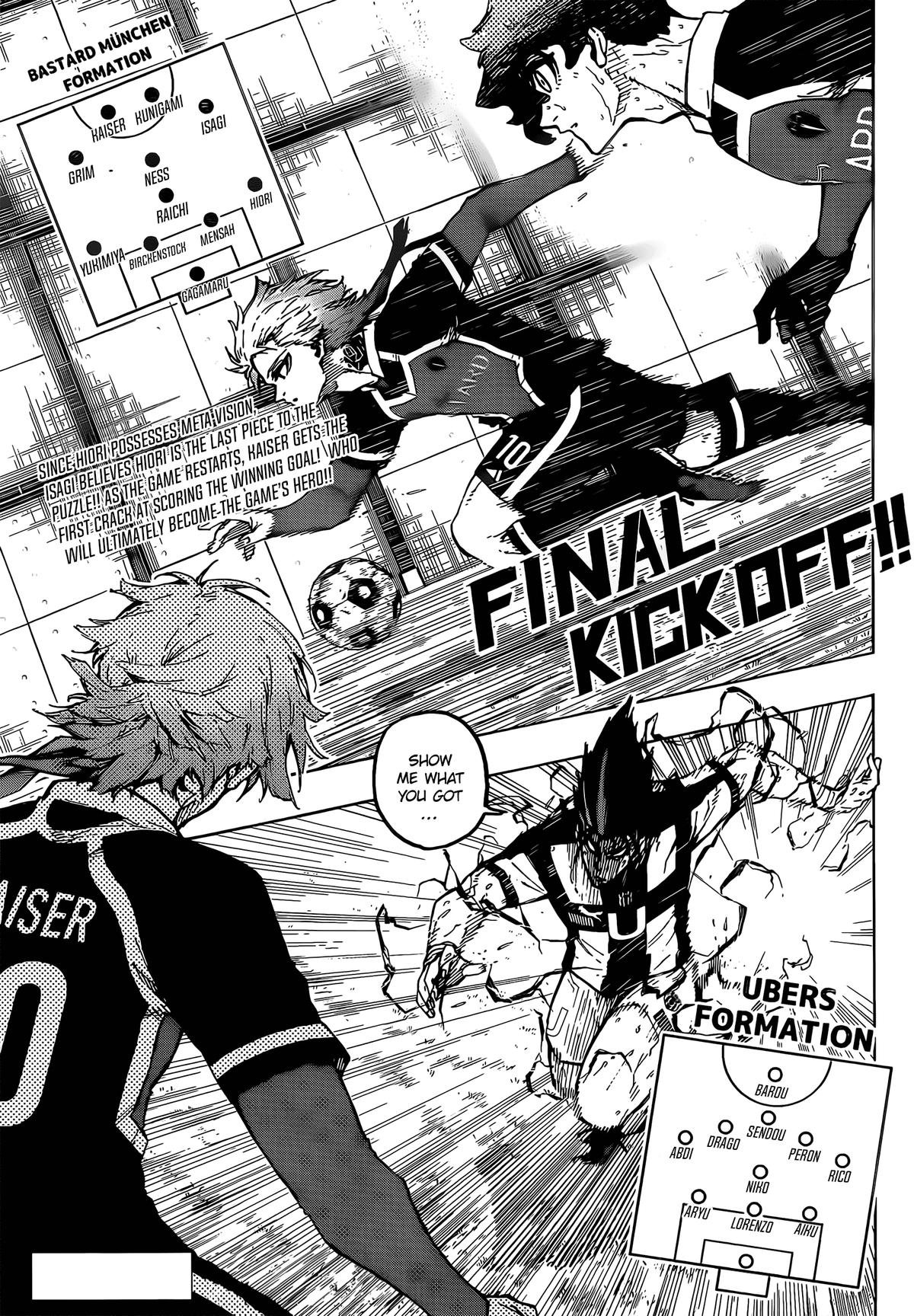 Read Blue Lock ENGLISH Manga Online