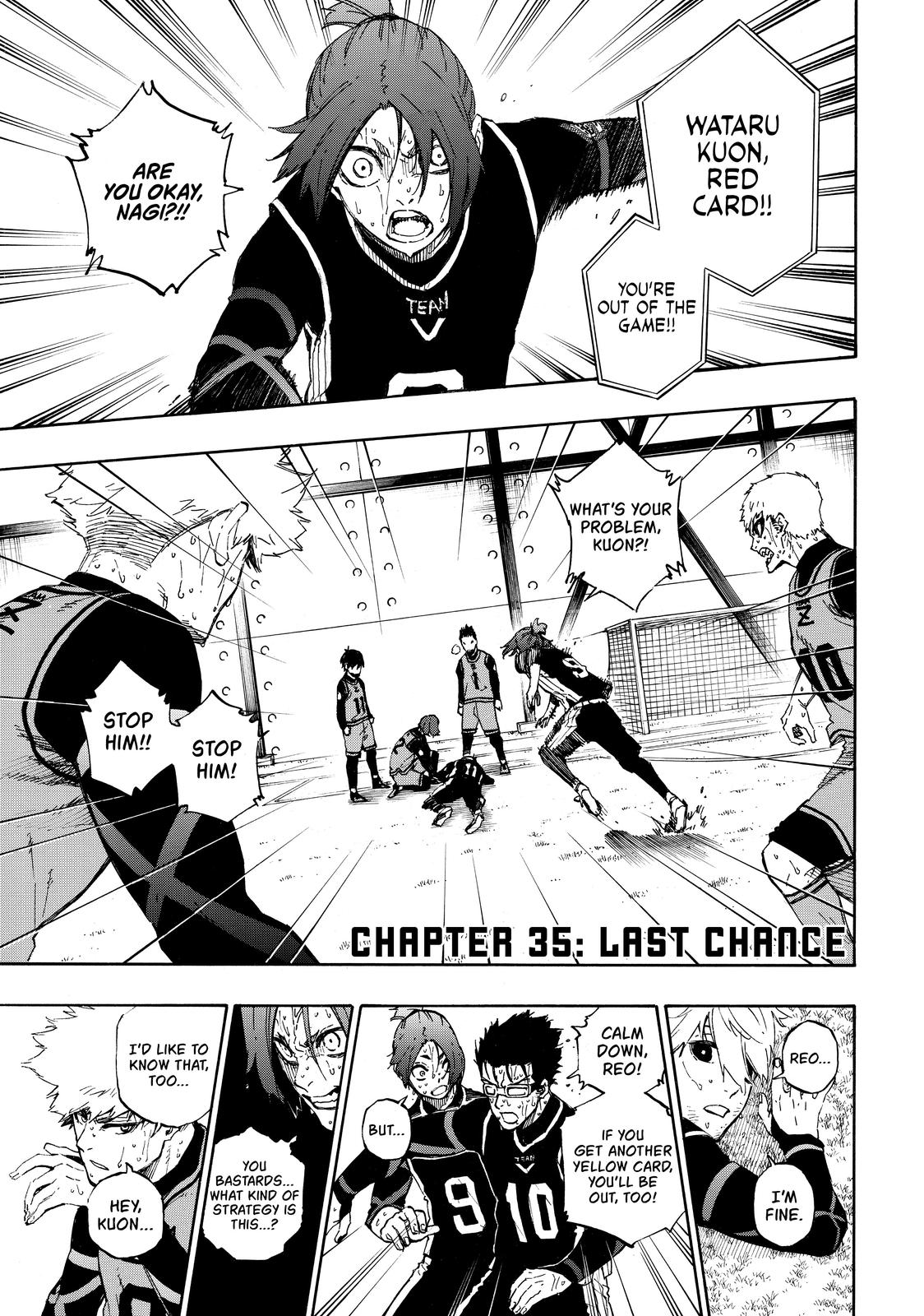 Read Blue Lock ENGLISH Manga Online