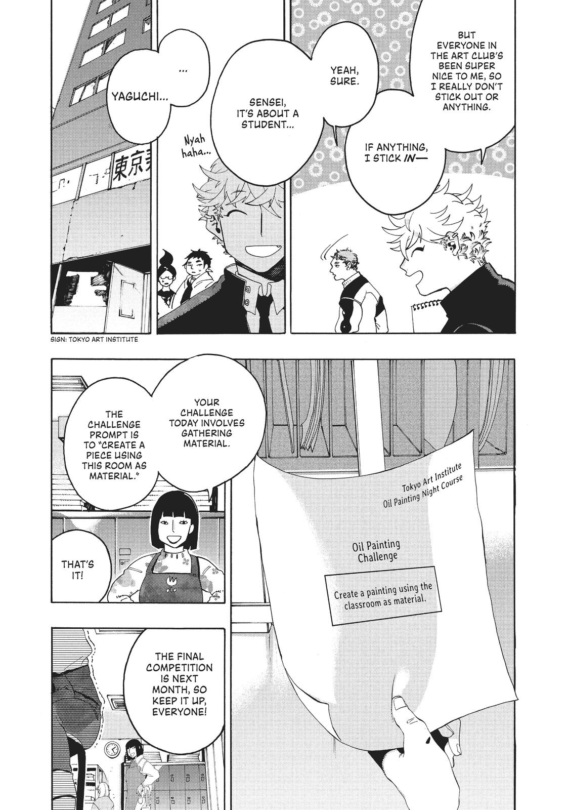 Read Blue Period ENGLISH Manga Online