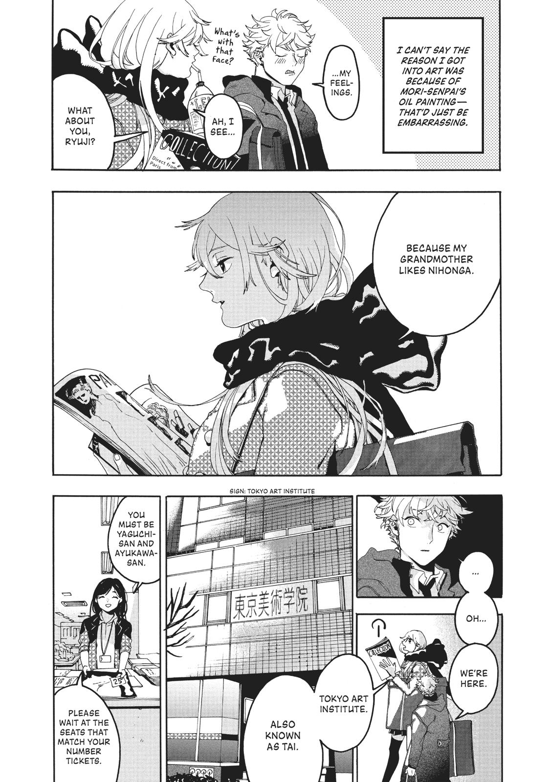 Read Blue Period ENGLISH Manga Online