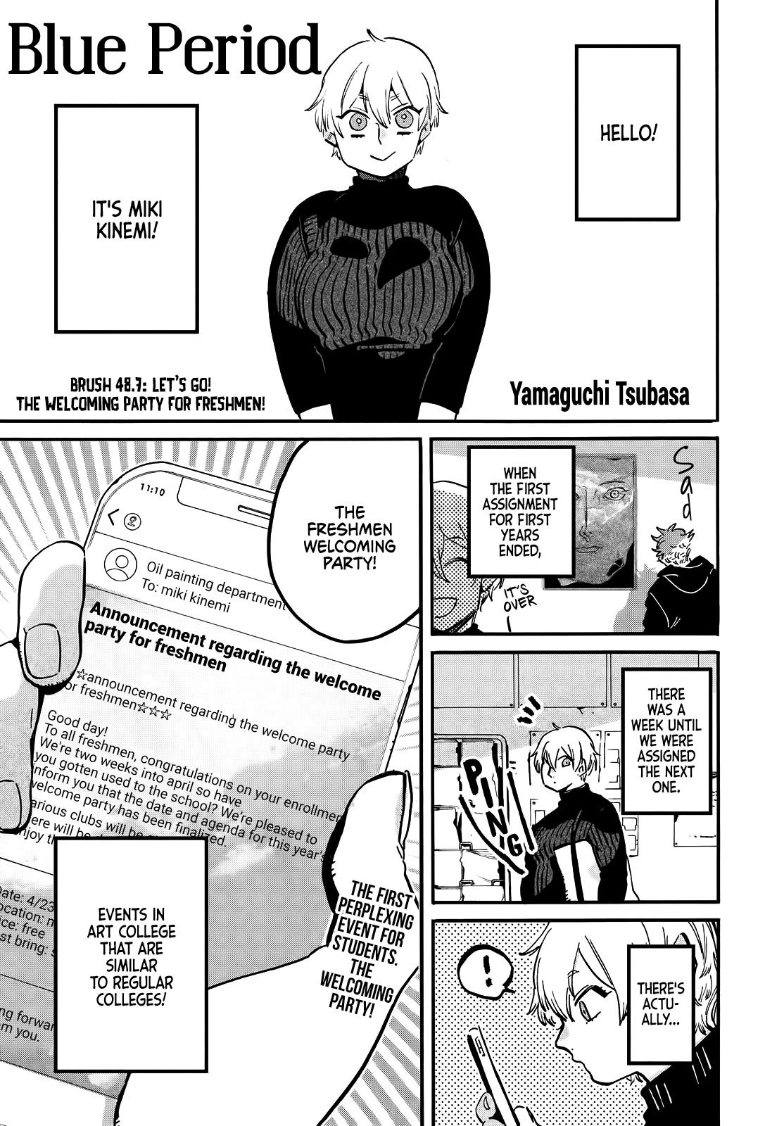 Read Blue Period ENGLISH Manga Online